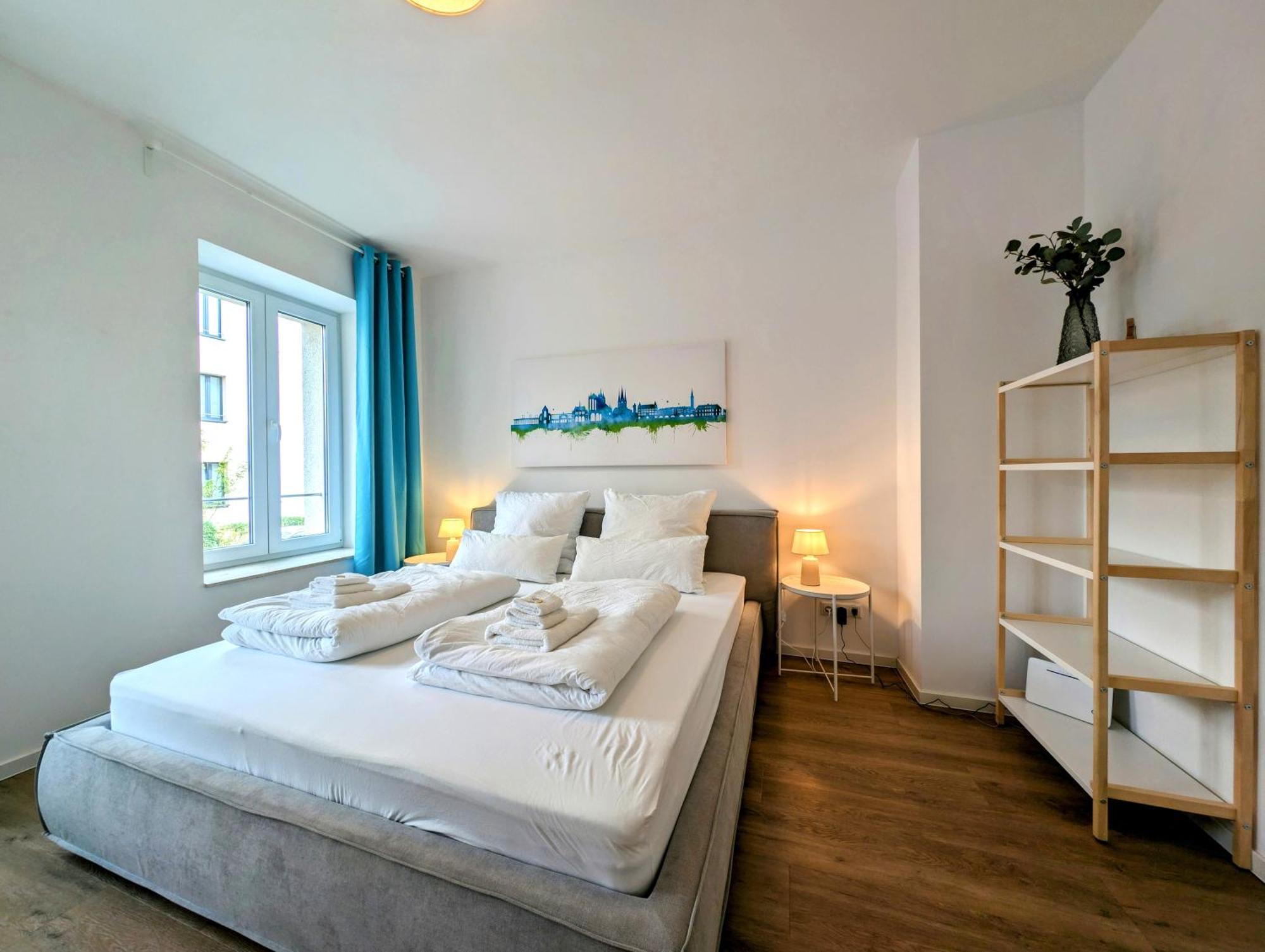 Bohnapartments - Altstadtoase - Balkon Und Garten - Wlan Érfurt Exterior foto