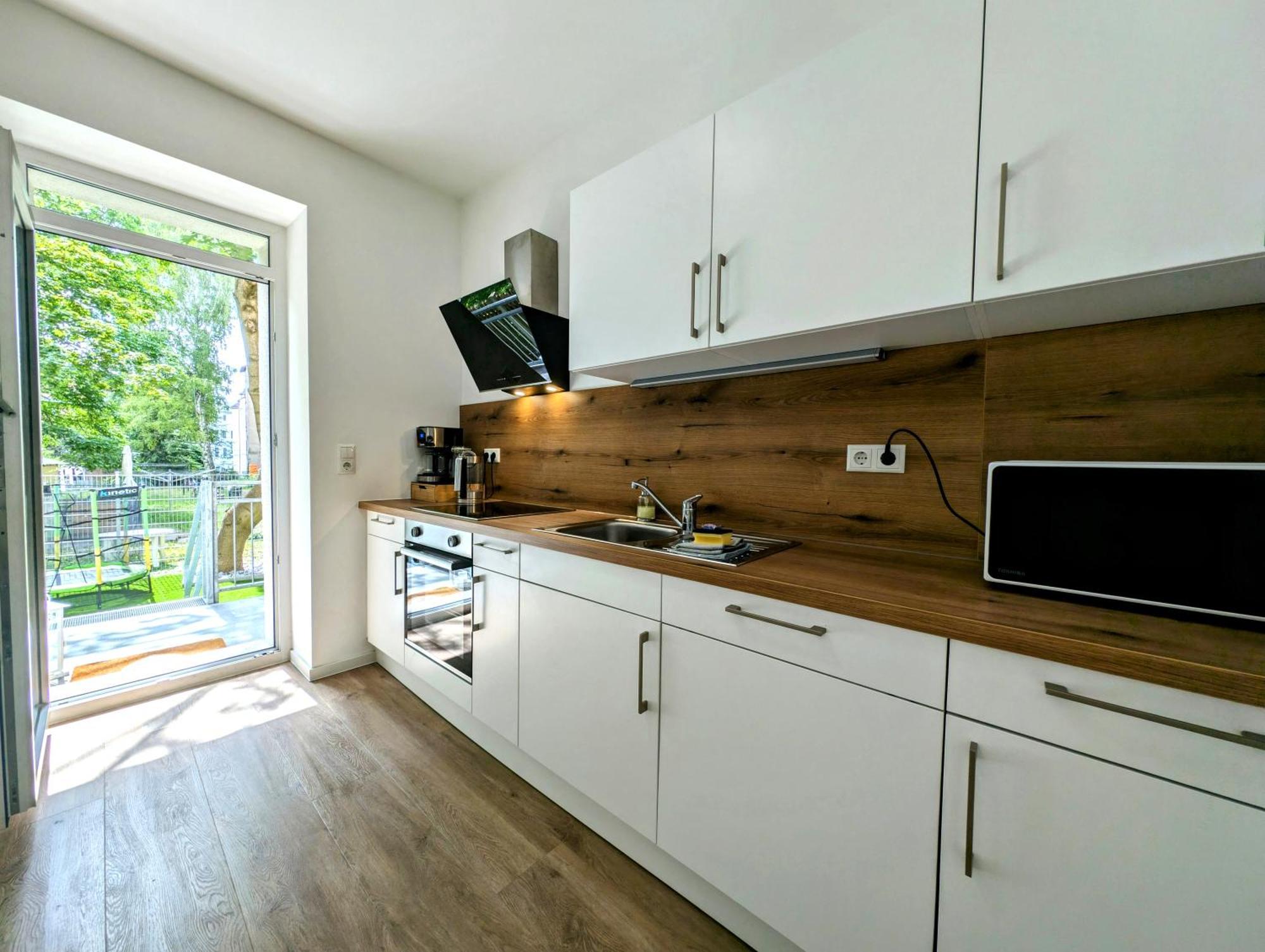 Bohnapartments - Altstadtoase - Balkon Und Garten - Wlan Érfurt Exterior foto