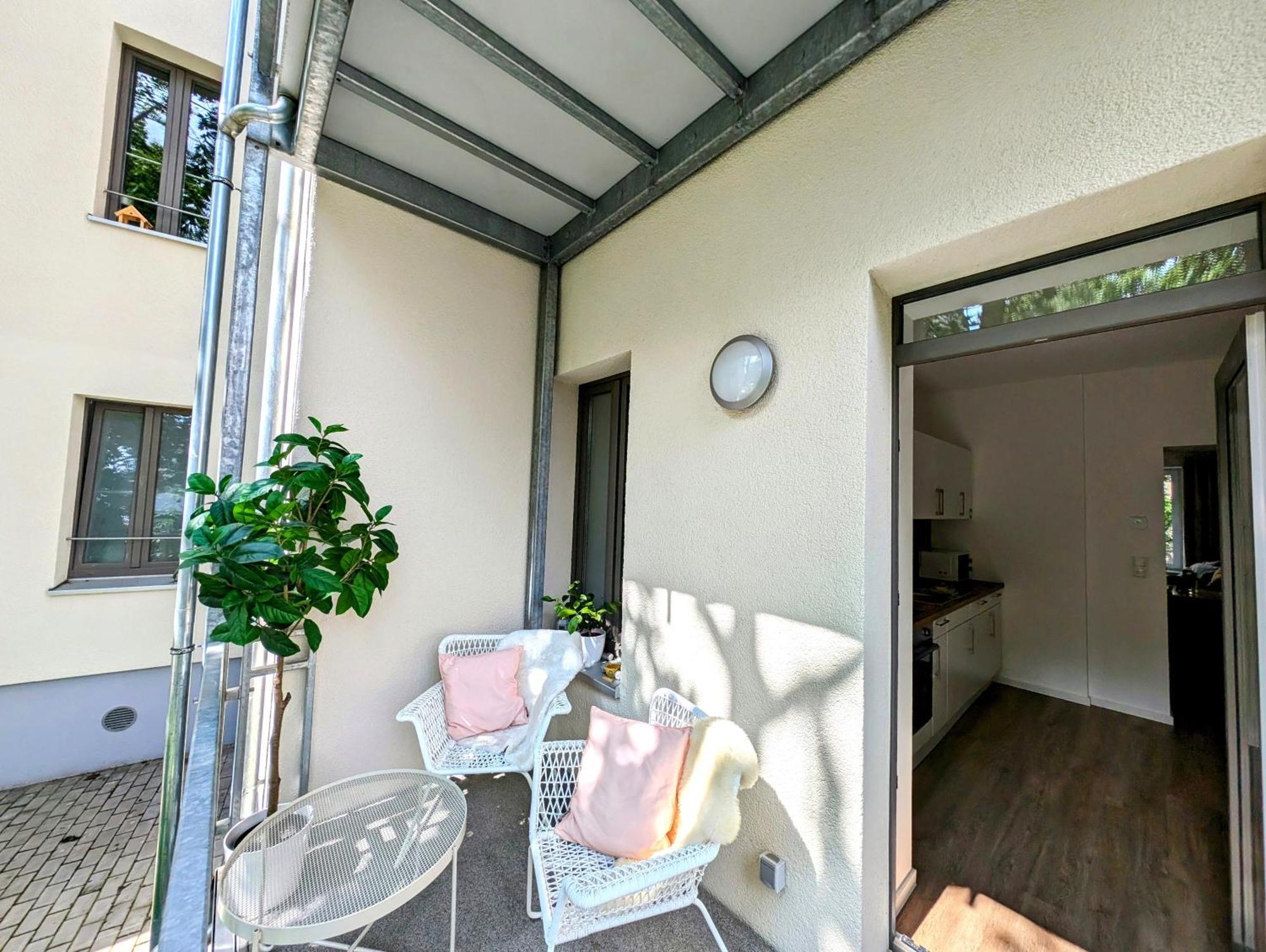 Bohnapartments - Altstadtoase - Balkon Und Garten - Wlan Érfurt Exterior foto
