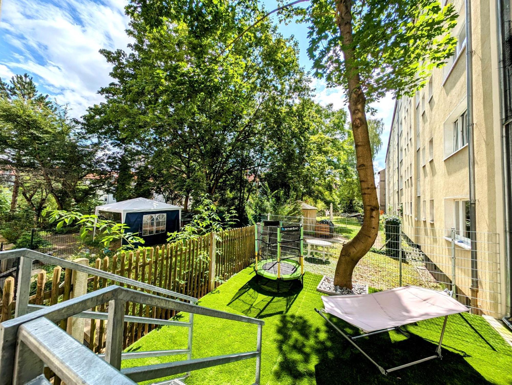 Bohnapartments - Altstadtoase - Balkon Und Garten - Wlan Érfurt Exterior foto