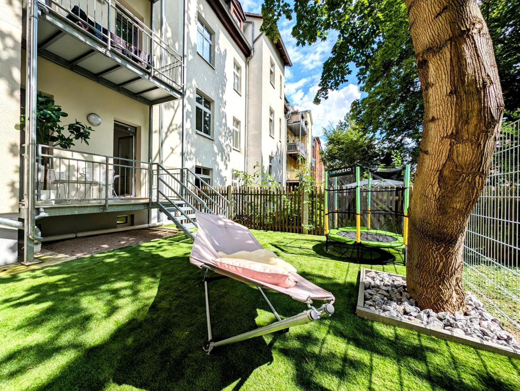 Bohnapartments - Altstadtoase - Balkon Und Garten - Wlan Érfurt Exterior foto
